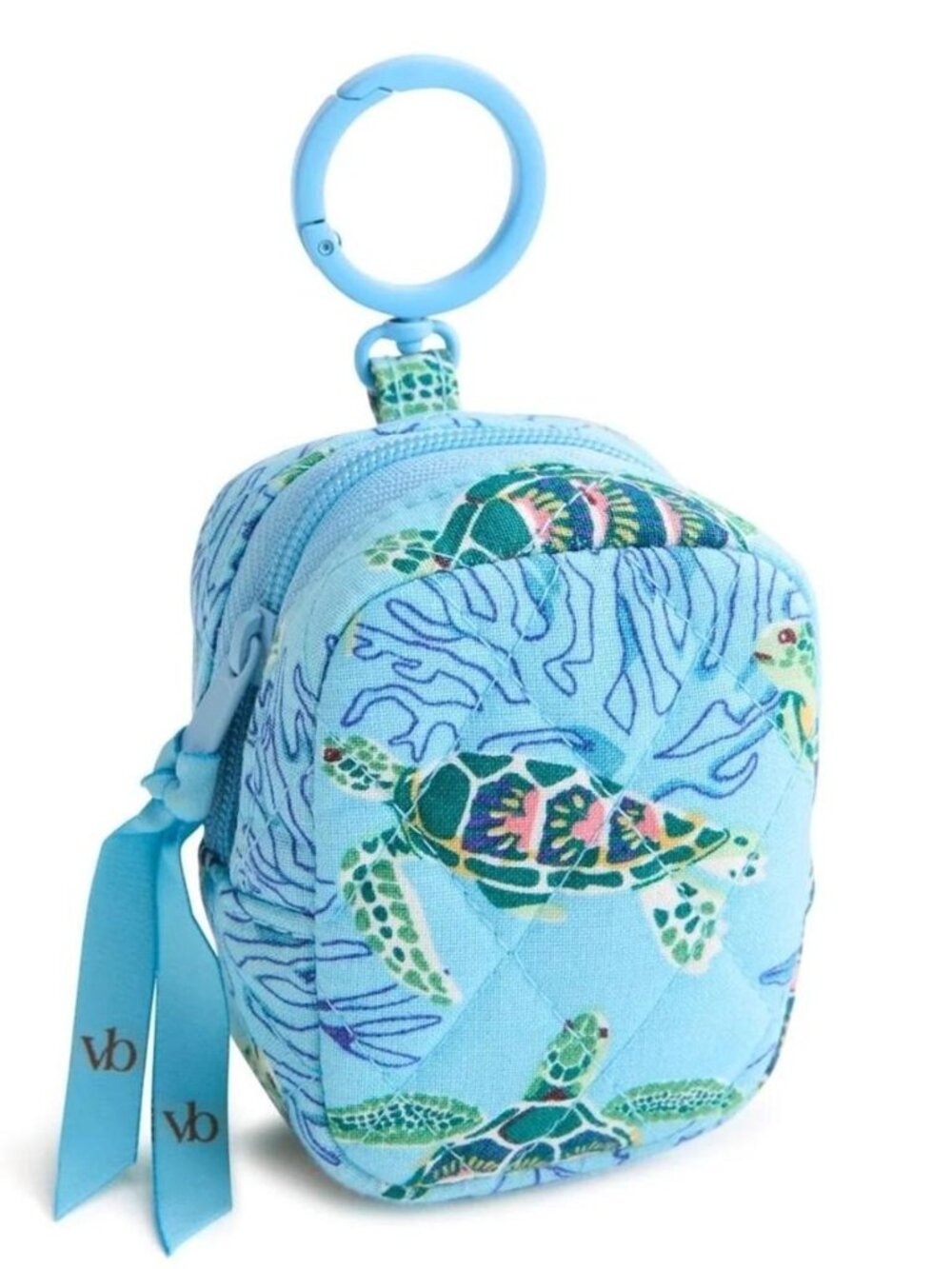 Vera Bradley blue & green sea turtle and coral design coin purse #verabradley #t
